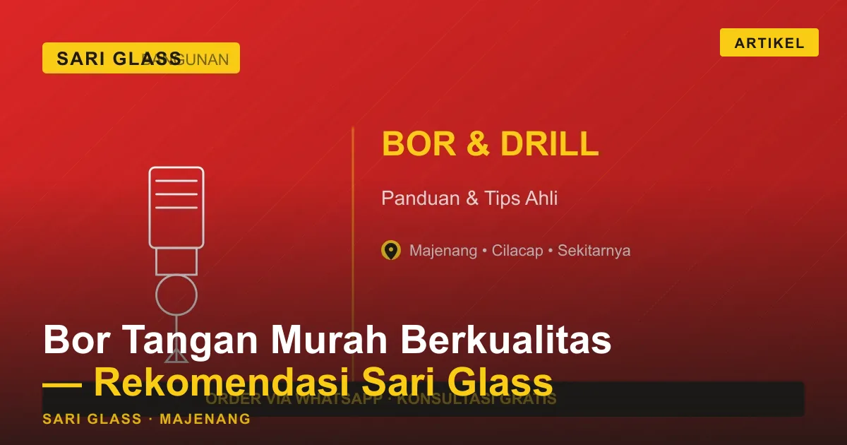 Bor Tangan Murah Berkualitas