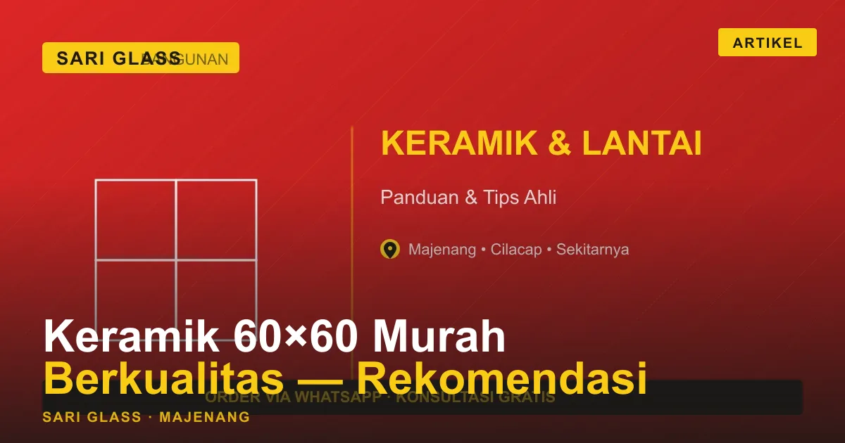 Keramik 60×60 Murah Berkualitas