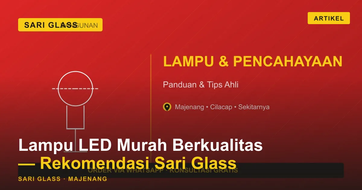 Lampu LED Murah Berkualitas