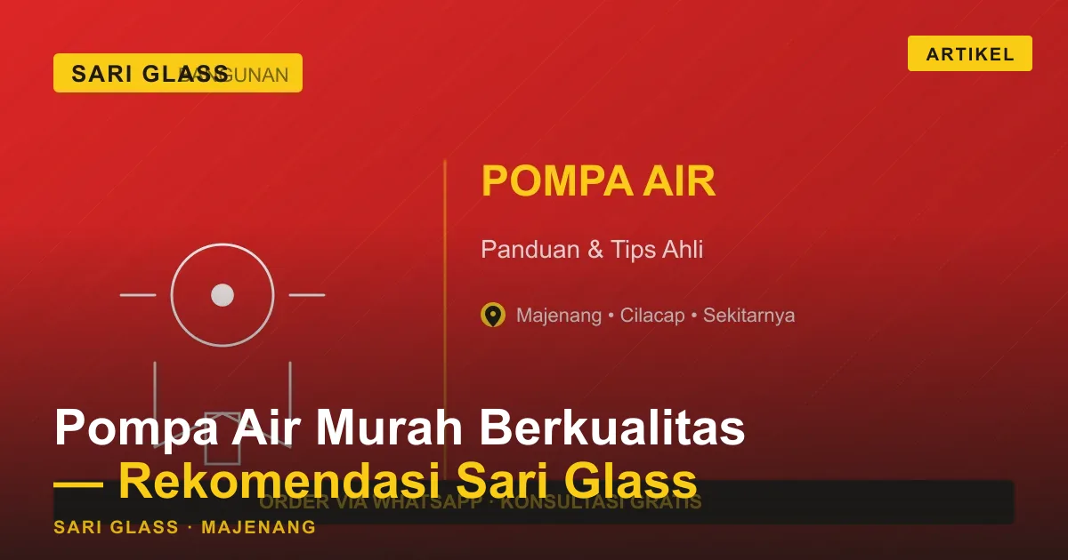 Pompa Air Murah Berkualitas