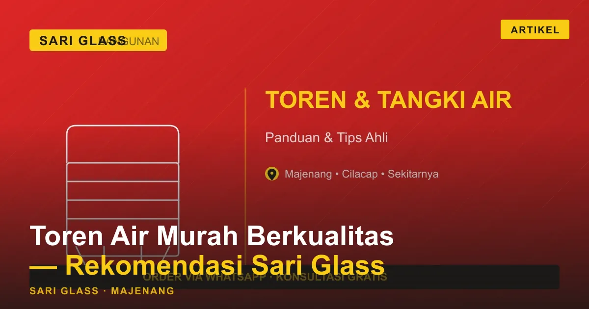 Toren Air Murah Berkualitas