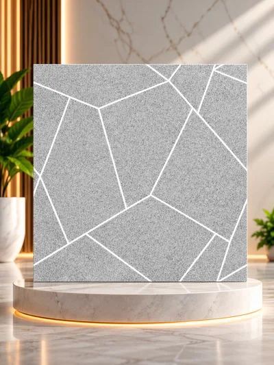 Keramik 50x50 Outdoor Charlestone Grey Tekstur Kasar