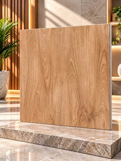 Keramik KIA 40x40 Bahari Brown Tekstur Kasar