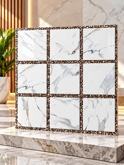 Keramik KIA 40x40 Fiji White Tekstur Kasar