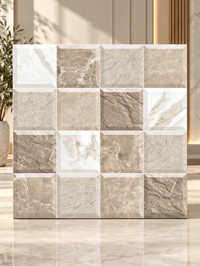 Keramik Lantai 25x25 Axelle Beige Tekstur Kasar