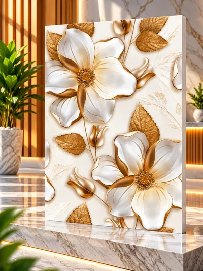 MULIA Keramik Dinding 25x40 Amarilis Gold