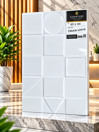 MULIA Keramik Dinding 25x40 Canna White