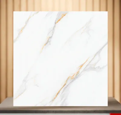 Keramik lantai Uno Utica White 50x50cm putih marmer