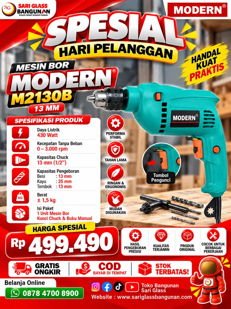 Modern Bor M2130B 13mm