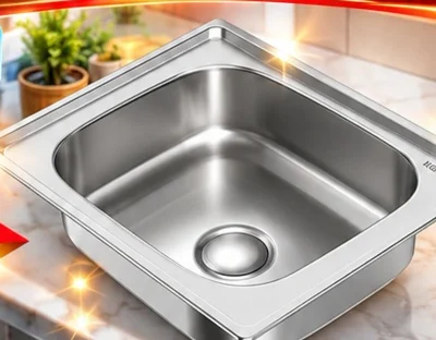 Bak cuci piring stainless 50 cm promo Sari Glass Bangunan Majenang