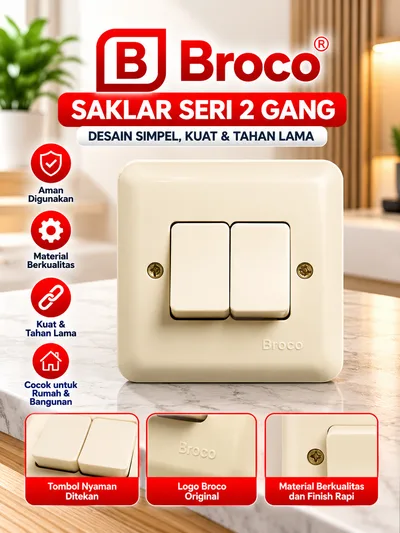 Broco Saklar Seri Newgee