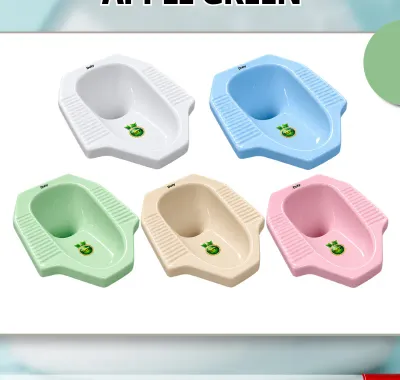 Kloset jongkok Duty warna apple green