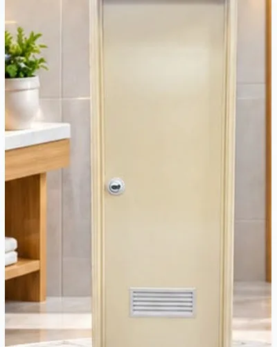 Pintu Kamar Mandi PVC Cream