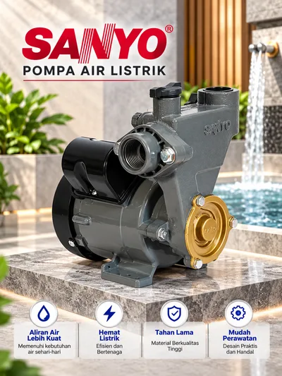 Pompa Air Manual Sanyo 137 c-s