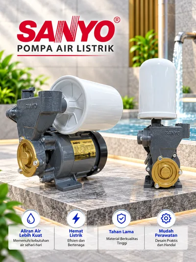 Pompa Air Otomatis Sanyo 137 AC-S