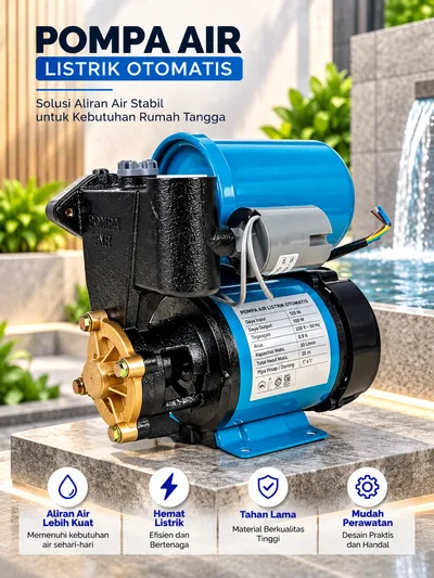 Pompa Air Otomatis Wasser PB-218EA-NEW