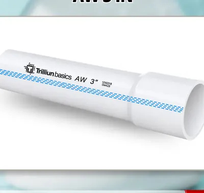 Pipa PVC Trilliun AW diameter 3 inch