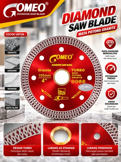 Gomeo Diamond Wheel Turbo