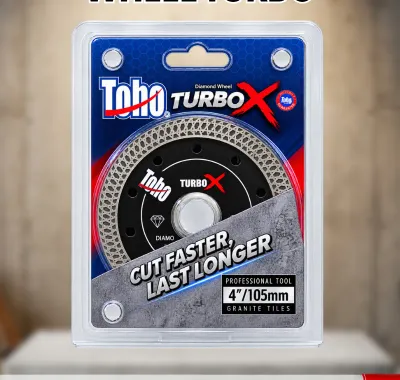Mata gerinda diamond wheel Toho Turbo 4 inch