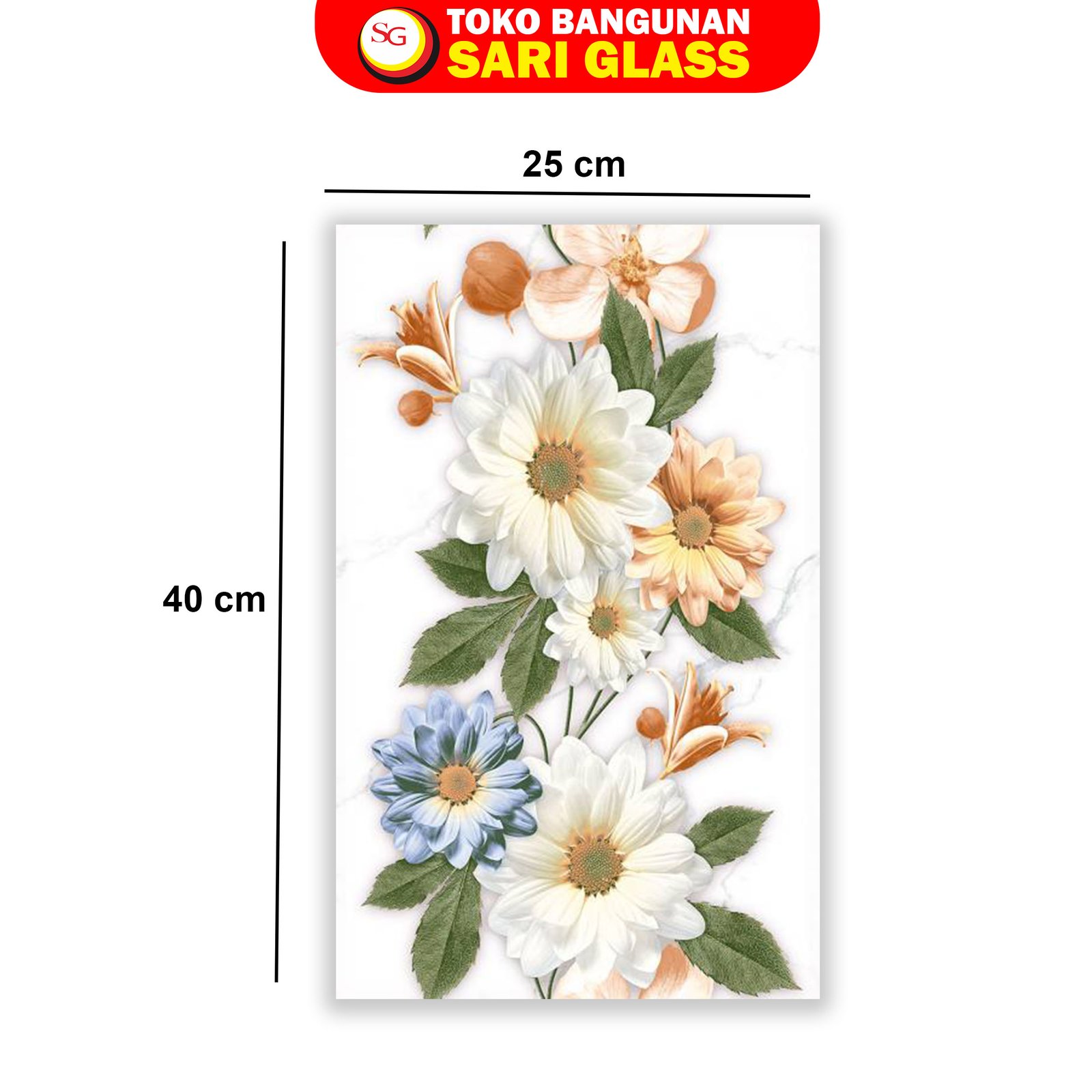 keramik kamar mandi 25x40 tipe fressia white keramik kamar mandi 25x40 tipe fressia white