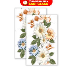 keramik kamar mandi 25x40 tipe fressia white